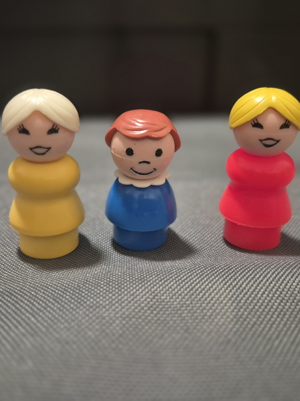 VTG Fisher-Price Little People Figures Lot of 3